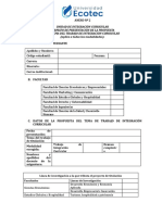 Anexo N°2 Formato de Presentación de Tema de Trabajo Integraciòn Curricular