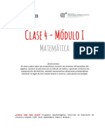 Matemática - Mód. 1 - Clase 4