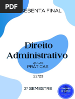 Direito Administrativo Sebenta Prática FDUP 2.º Semestre