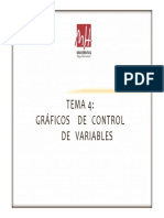 Tema 4. - Gráficos de Control de Variables PRIMERA PARTE