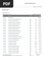 Internet Bankinkg: Consultar Extrato