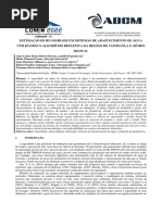 ESTIMAÇÃO DE RUGOSIDADE EM SISTEMAS DE ABASTECIMENTO DE ÁGUA UTILIZANDO O ALGORITMO REFLETIVA DA REGIÃO DE CONFIANÇA E GÊMEO DIGITALCorrigido