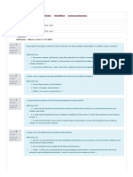 Evaluación Diagnostica Responsabilidades