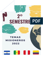 2° Semestre Temas Misioneros