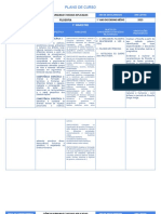 Plano de Curso Filosofia - 1º Ano