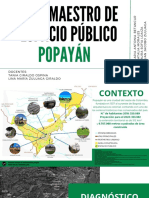 Plan Maestro de Espacio Público: Popayán