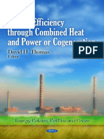 Energy Efficiency Through Combined Heat and Power or Cogeneration by David H. Thomas (Editor)