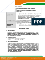 TDR Servicios de Perfilado (Sub Rasante), Extendido y Compactado - Qachitupa