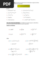 Ley de Exponentes