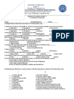 Biology 2 Summative 4th Quarter