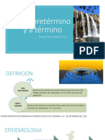 RPM Pretermino y A Termino