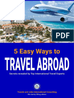 5 Ways To Travel Abroad