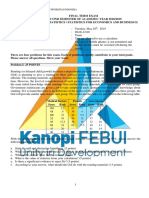 Soal UAS Statistik Lanjutan Genap 2018 2019 ENGLISH