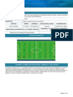 Realiza Una Tarea Utilizando Las Estrategias Didácticas (Partido, Oleada o Posesión) para Una Acción Táctica Defensiva.