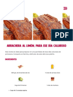 Arrachera Al Limón - Maxicarne 10 Archivos