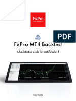 Fxpro mt4 Backtesting - Guide