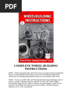 Complete Wheel-Building Instructions