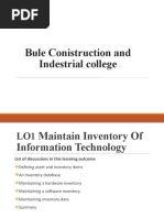 Maintain Inventory of Information Technology