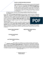 Modelo de Poder de Representacion para Firma de Contratos