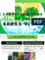 TEMA 5 Características de Los Seres Vivos