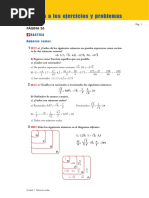 Ejercicios Con Soluciones de Matematicas 4 ESO Curso Completo Editorial Anaya Parte I