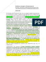 Manual de Terapia Sistémica. Axiomas de La Comunicacion