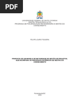 Proposta de Um Modelo de Maturidade de Gestão de Projetos, Que Incorpora Os Processos Sistêmicos de Gestão Do Conhecimento