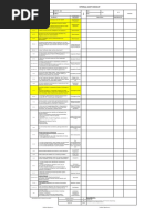 Iatf 16949 Check List Por Departamento Español