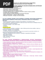 9.1.2 Roteiro de Estudos para A NP2 de Epidemiologia e Saúde Pública