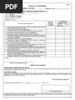 ANNEX C Checklist of Requirements and Omnibus Sworn Statement