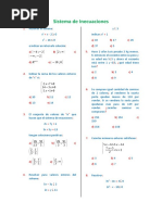 Sistema de Inecuaciones: 1.: + - : A) B) C) D) E) : + A) B) C) D) E) 5. - / /, ¿ ? A) B) C) D) E)