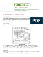 Seance 4 Consommation de La Matiere Organique Et Production de L Energie Examen 2017 Normale SVT