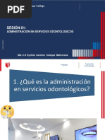 1.administración en Servicios Odontologicos