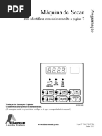 Maquina de Secar IPSO - Manual de Programação