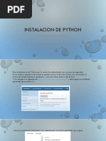 Instalacion de Python