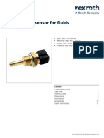 Temperature Sensor For Fluids TSF: RE 95180/2021-06-30 Replaces: 2020-03-27