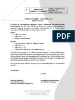 Documentos de Retiro