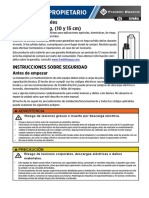 Manual Bombas Sumergibles 4in y 6in