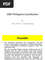 1987 Philippine Constitution