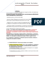 Desgrabado de Clases Con Ley de Navegacion - SEGUNDO PARCIAL DRA CARDOZO IRIART