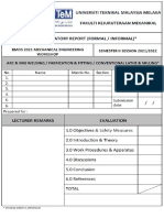 Fabrication Report