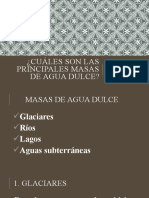 Cuáles Son Las Principales Masas de Agua