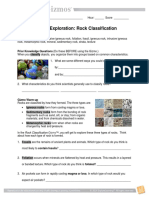 Rock Classification Gizmo Worksheet