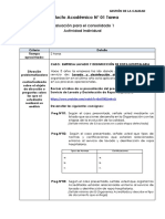 Consolidado 1 Gestion de La Calidad