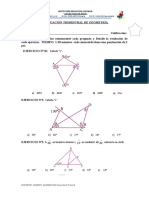 5º de Secundaria - Evaluación de Geometrìa