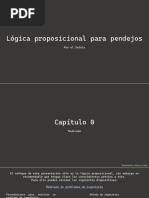 Lógica Proposicional para Pendejos