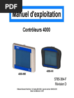 5765-384-F - RevD - Controller Operations Manual, French