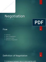 Negotiation 1