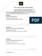 Surds and Indices Worksheet 2