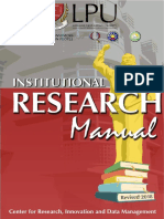 Research Manual Rev. 2018 Completed